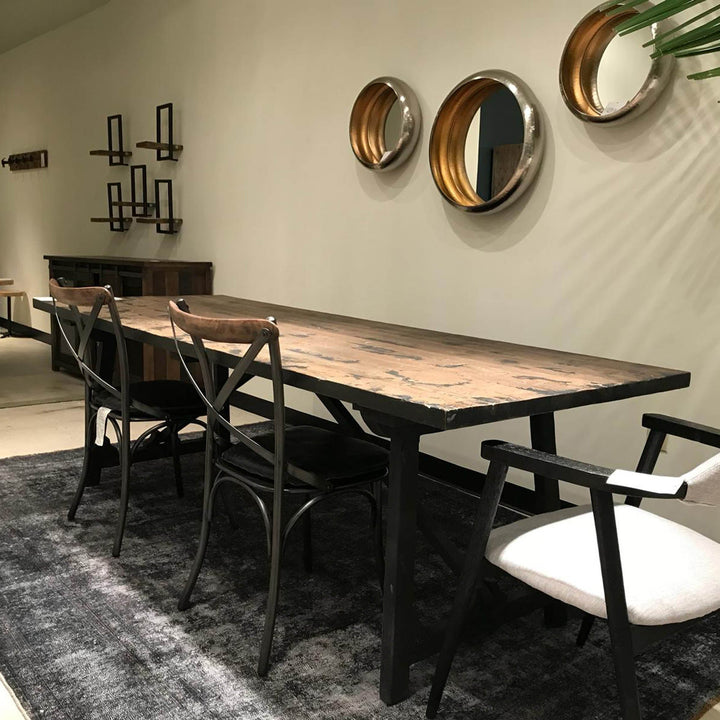 Renaissance Dining Table - Black Antique