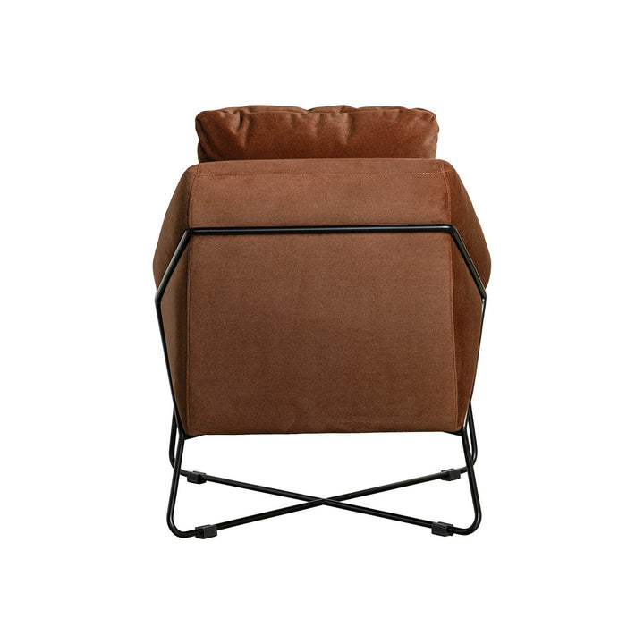 Rodolfo Lounge Chair - Cashmere Rust