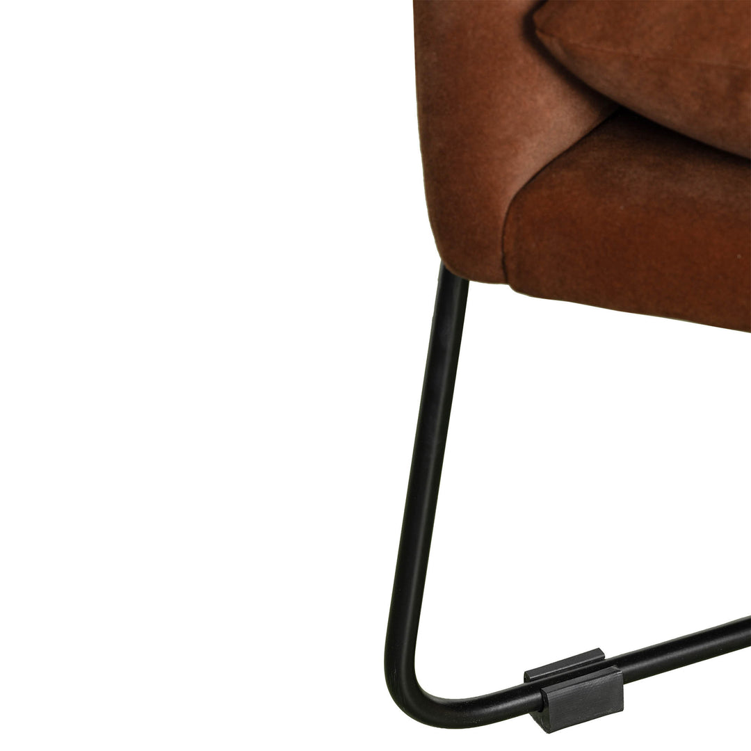 Rodolfo Lounge Chair - Cashmere Rust