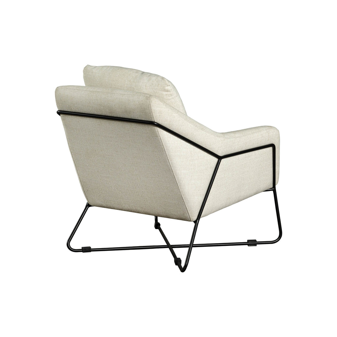 Rodolfo Lounge Chair - Linen Taupe