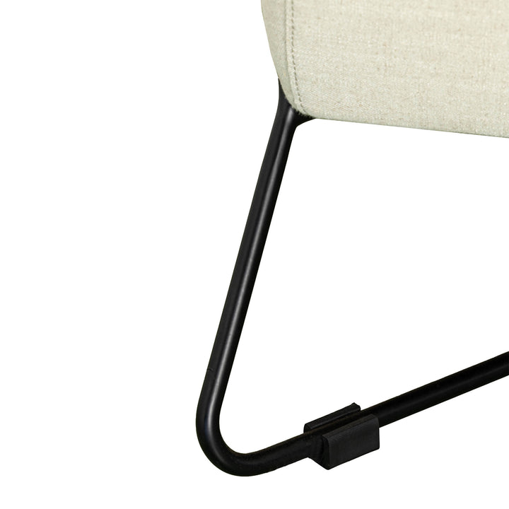 Rodolfo Lounge Chair - Linen Taupe