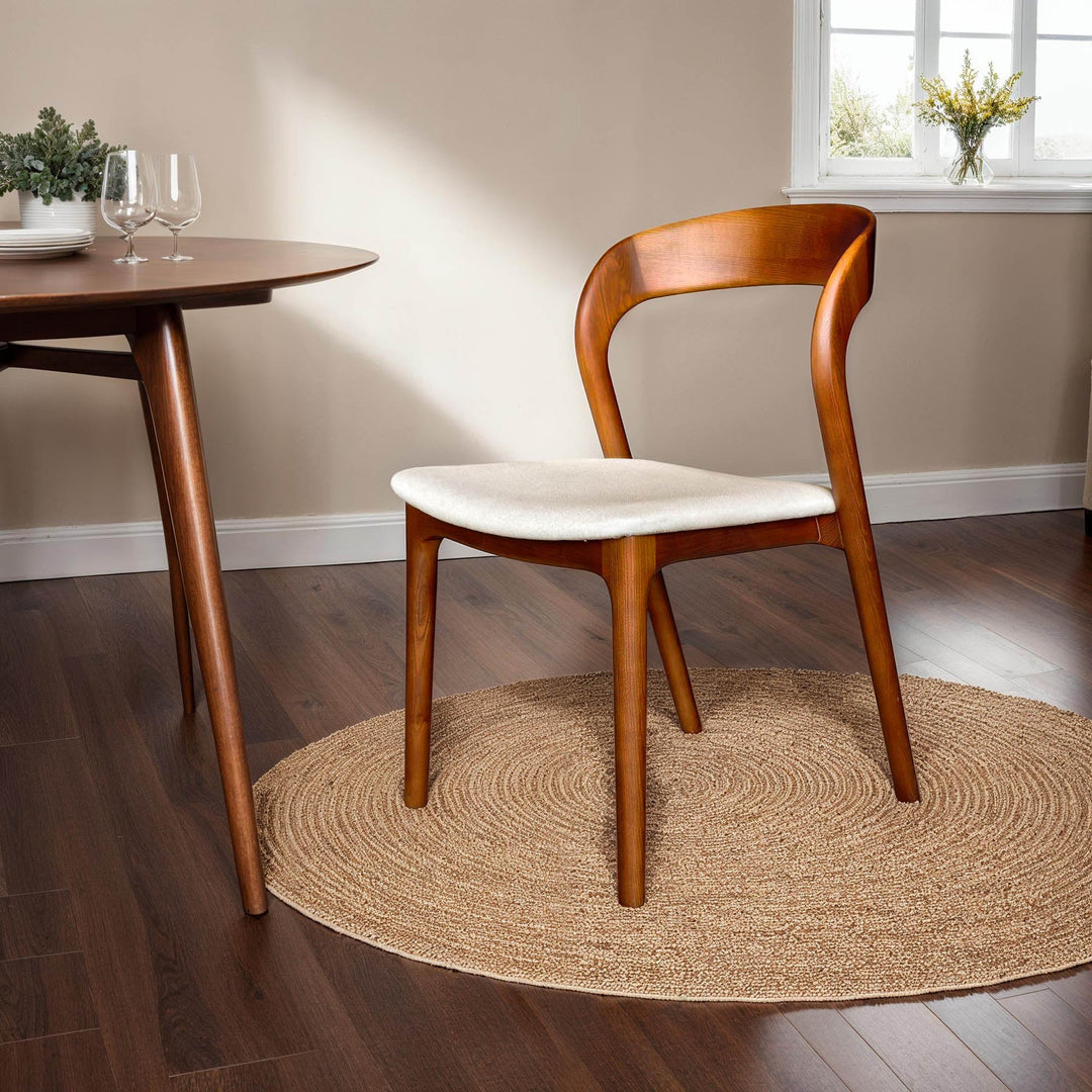 Rotondo Dining Chair - Walnut Frame