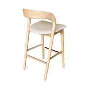 Rotondo Counter Stool - Natural Frame