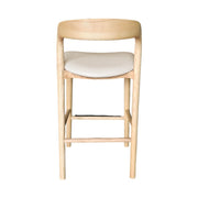 Rotondo Counter Stool - Natural Frame