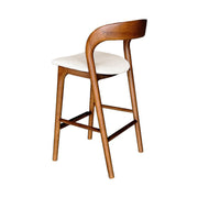 Rotondo Counter Stool - Walnut Frame