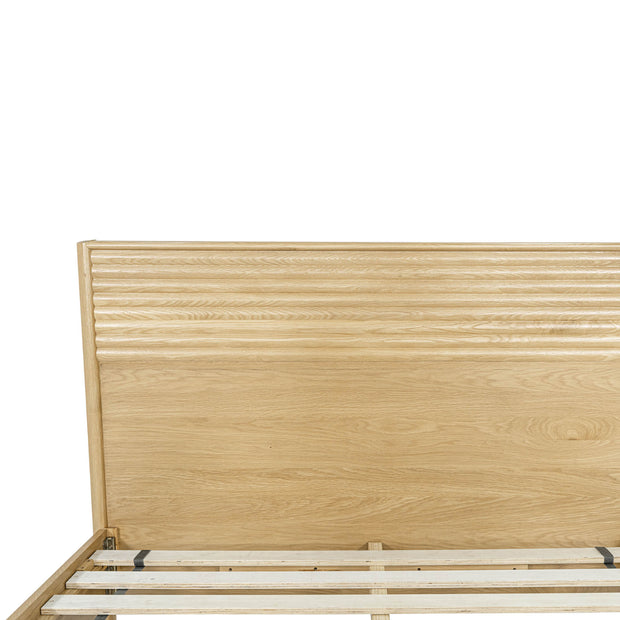 Runway King Bed - Light Oak