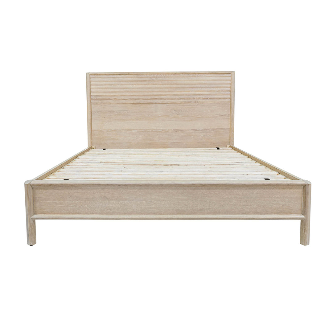 Runway King Bed - Light Oak