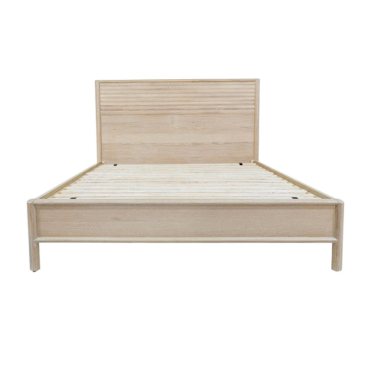 Runway Queen Bed - Light Oak