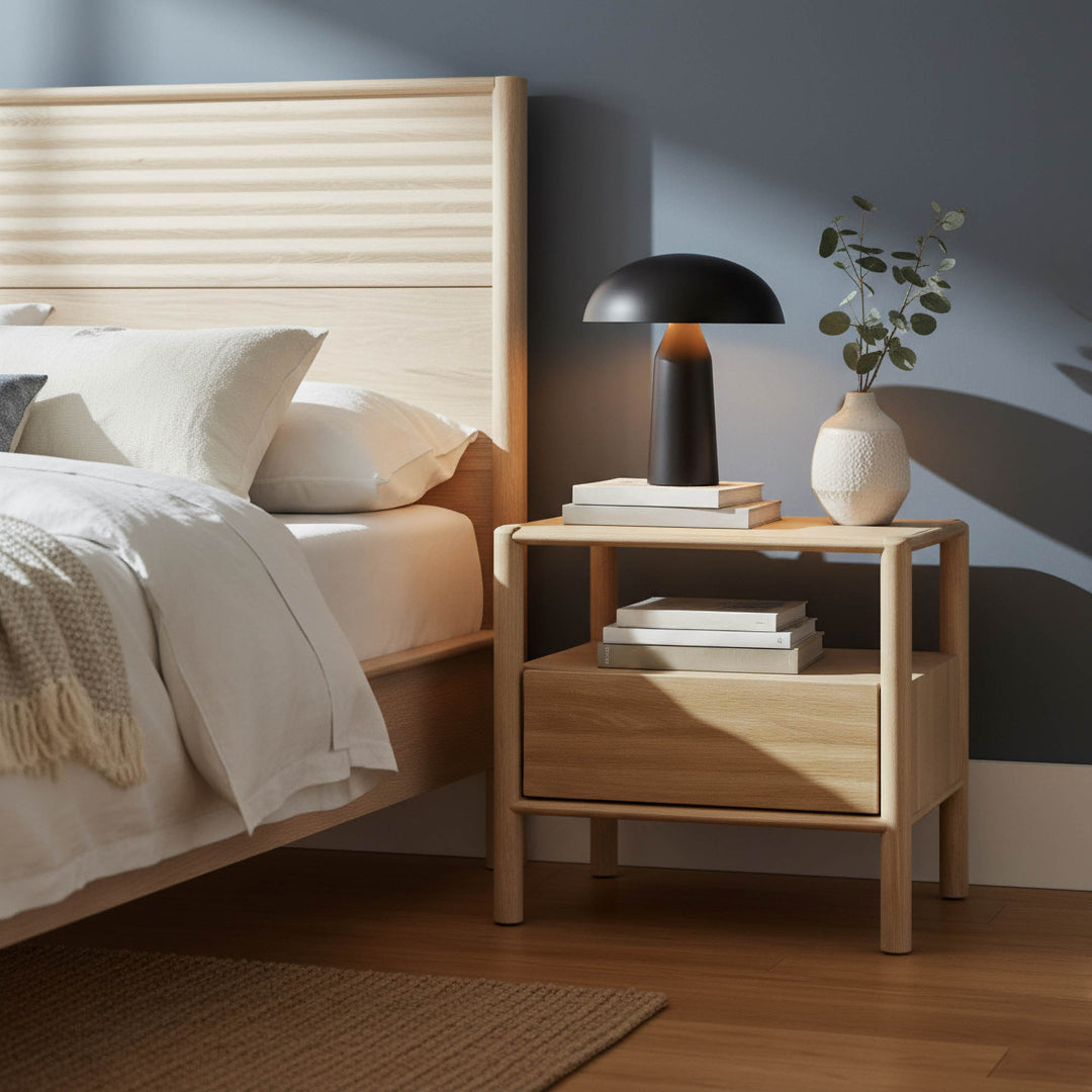 Runway Nightstand - Light Oak