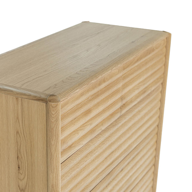 Runway 5 Drawer Chest - Light Oak