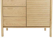 Runway 5 Drawer Chest - Light Oak