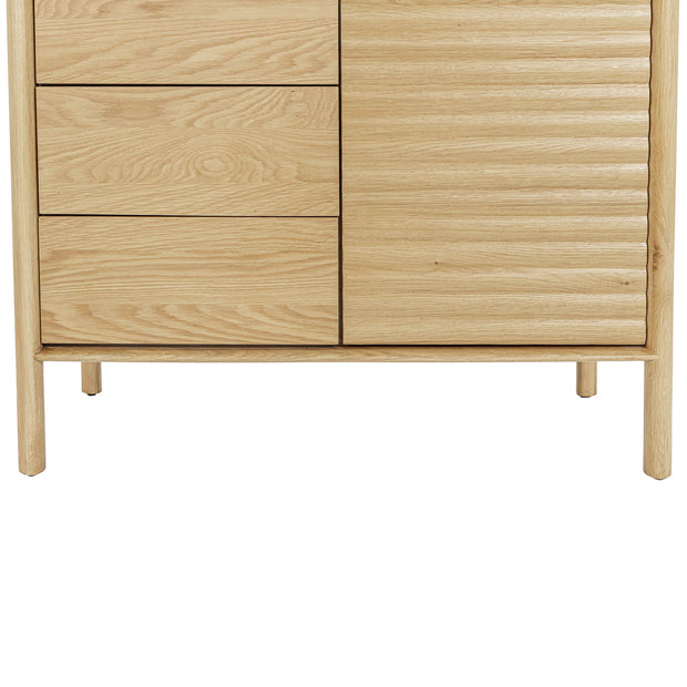 Runway 5 Drawer Chest - Light Oak