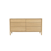 Runway 6 Drawer Dresser - Light Oak
