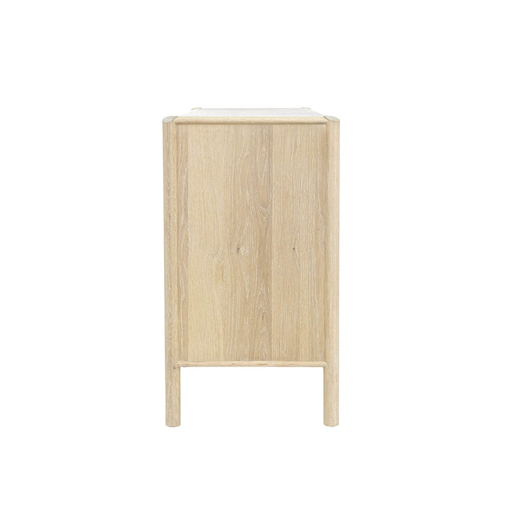 Runway 6 Drawer Dresser - Light Oak