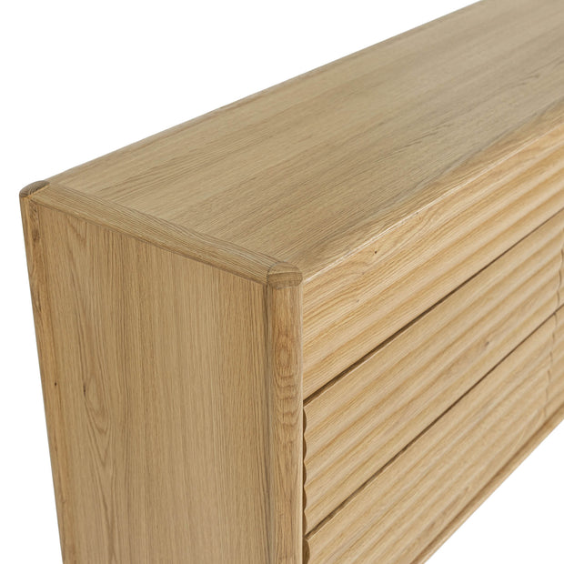 Runway 6 Drawer Dresser - Light Oak