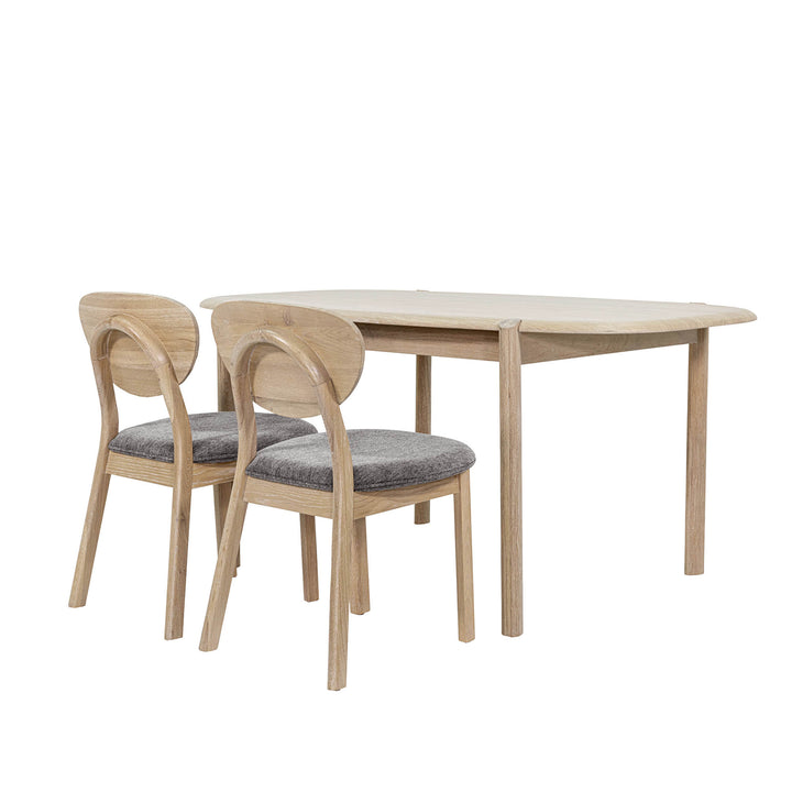 Runway Small Dining Table 62" - Light Oak
