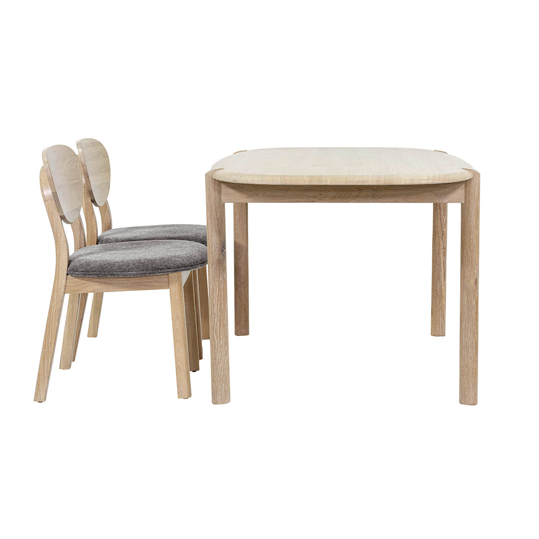 Runway Small Dining Table 62" - Light Oak