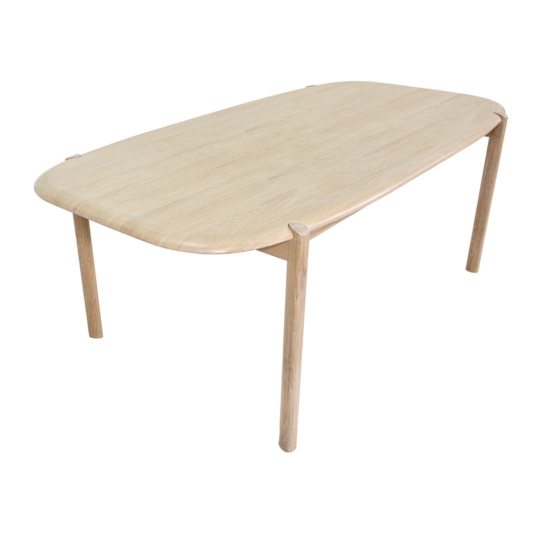 Runway Large Dining Table 82" - Light Oak