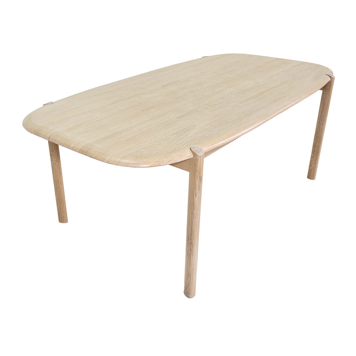 Runway Large Dining Table 82" - Light Oak