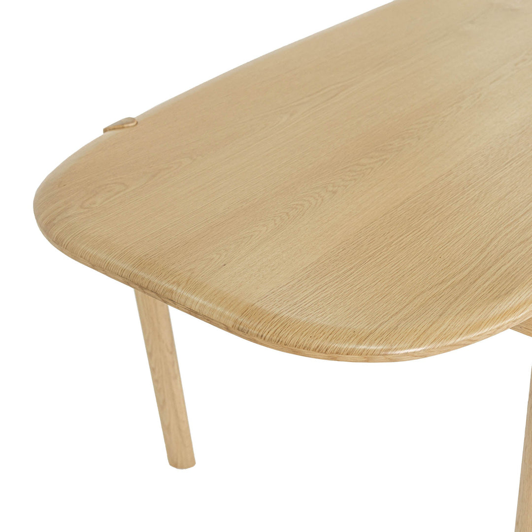 Runway Large Dining Table 82" - Light Oak