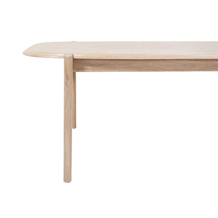 Runway Large Dining Table 82" - Light Oak