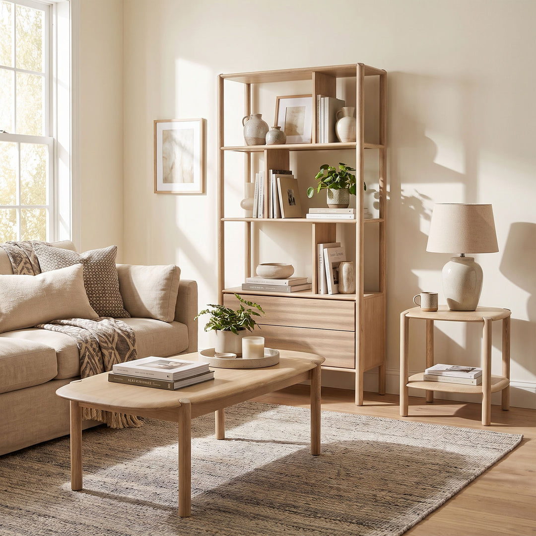 Runway Bookcase - Light Oak