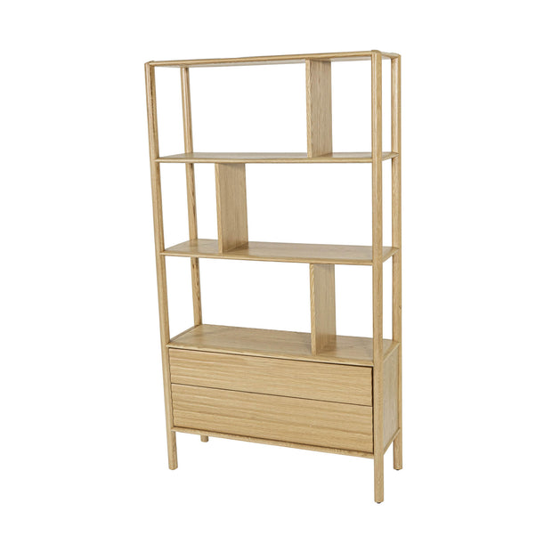 Runway Bookcase - Light Oak