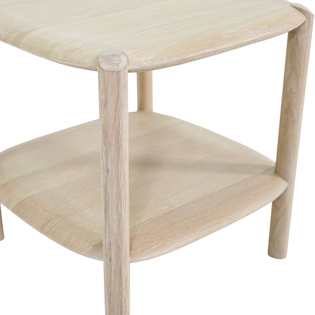 Runway Side Table - Light Oak