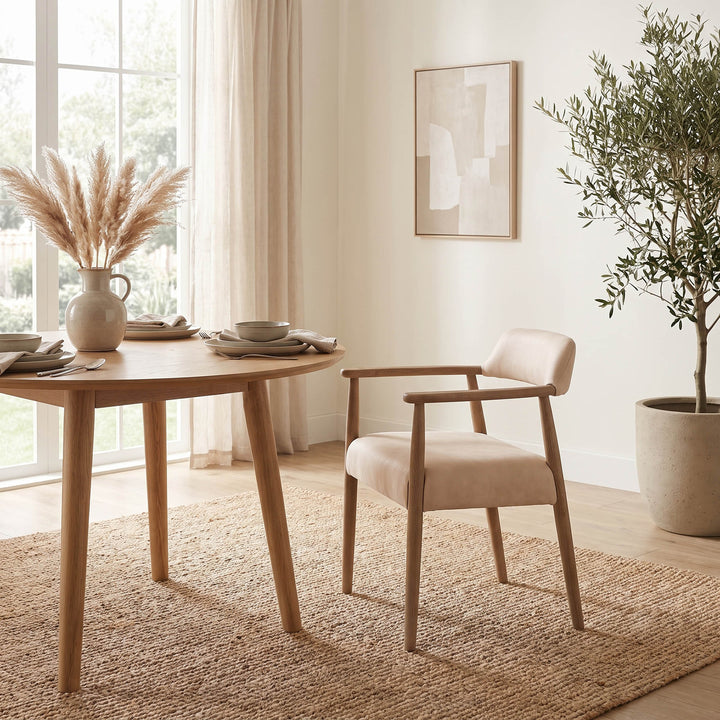 Artemis Dining Chair - Oyster Beige