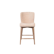 Uffizi Counter Stool - Champagne Chenille