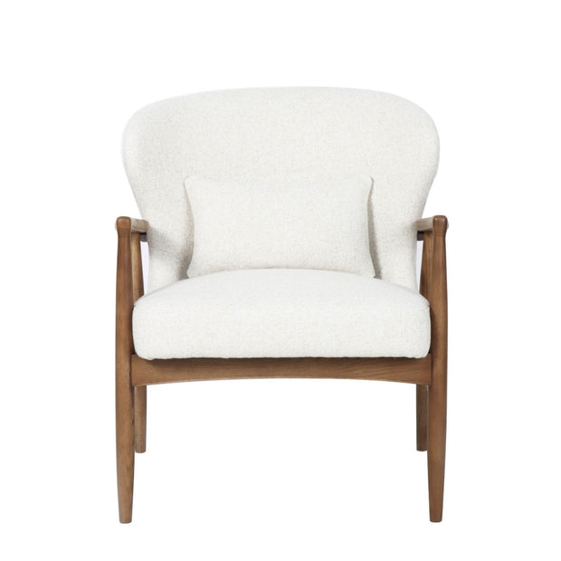 Rhodes Club Chair - Snow