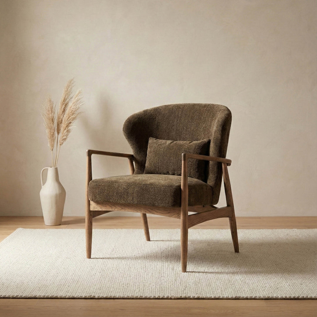 Rhodes Club Chair - Nettle
