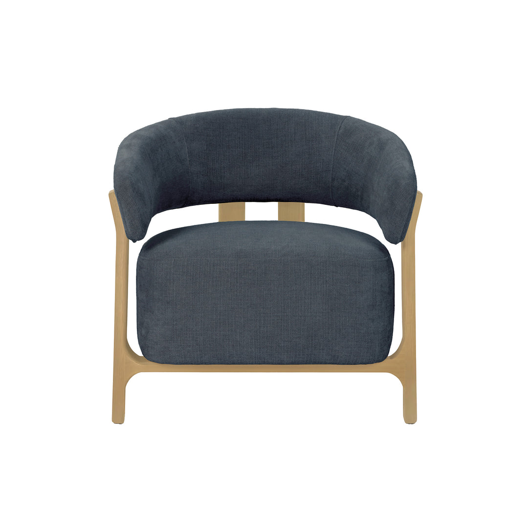 Harlow Club Chair - Spruce Grey Chenille