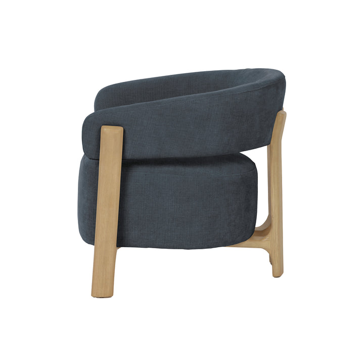 Harlow Club Chair - Spruce Grey Chenille