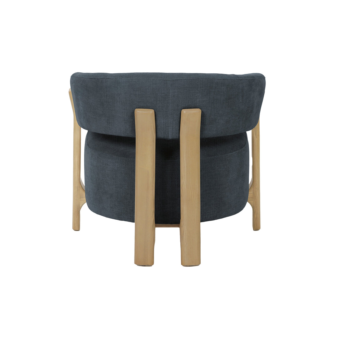 Harlow Club Chair - Spruce Grey Chenille