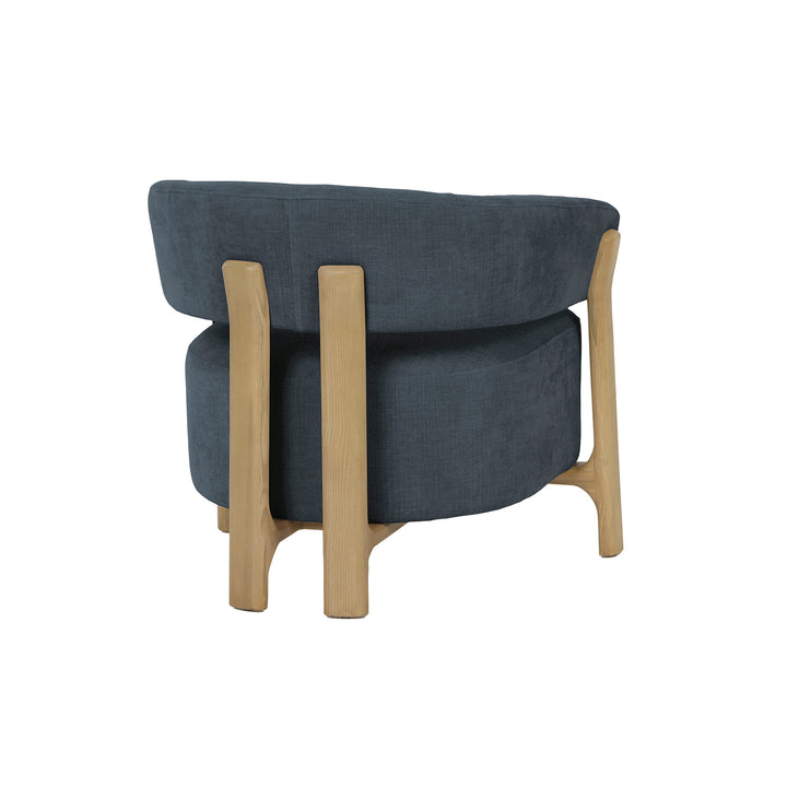 Harlow Club Chair - Spruce Grey Chenille