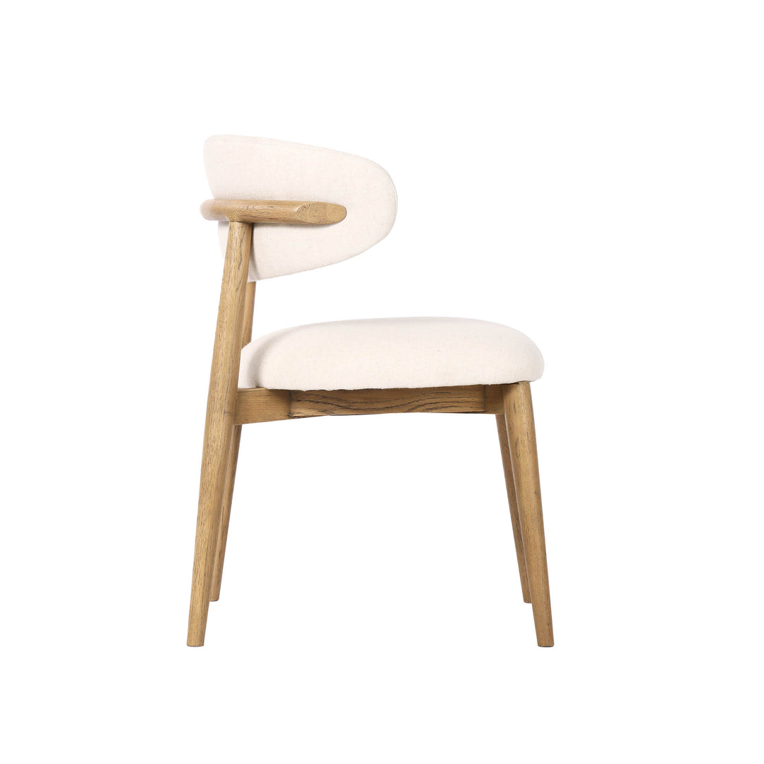 Milo Dining Chair - Savile Flax (CN)