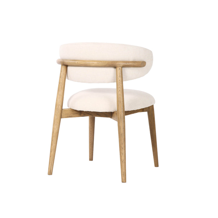Milo Dining Chair - Savile Flax (CN)