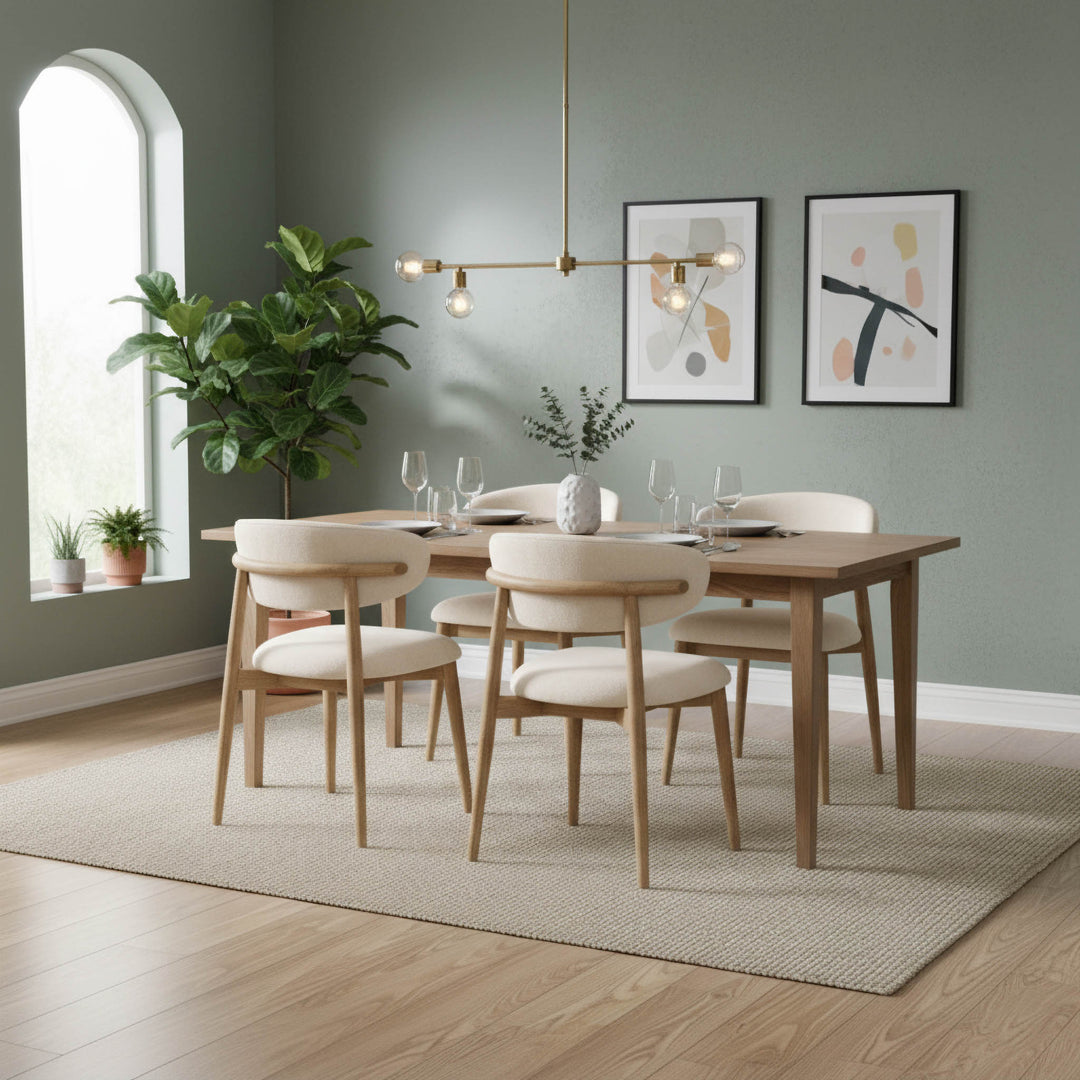 Milo Dining Chair - Savile Flax