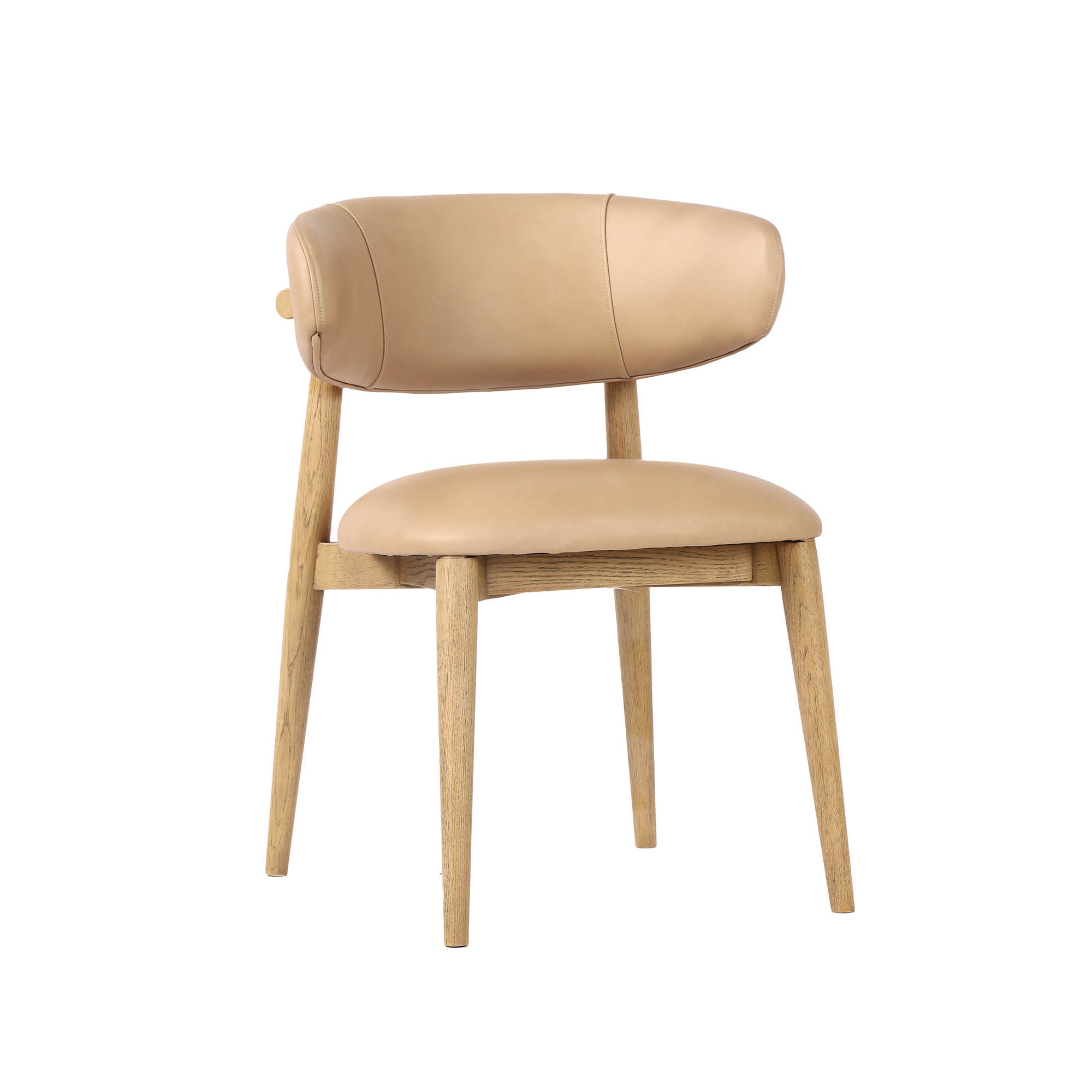 Milo Dining Chair - Nude – LH Home
