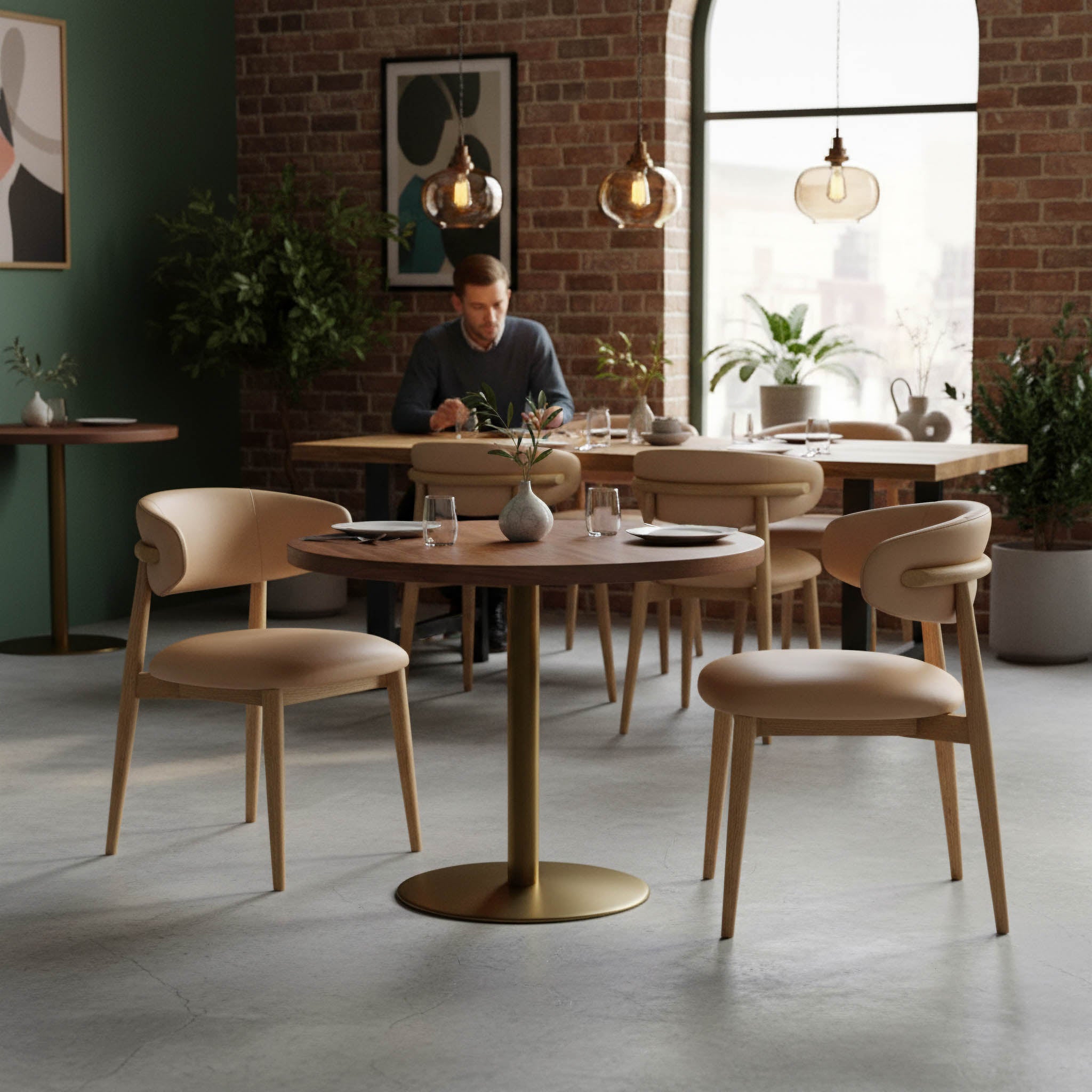 Milo Dining Chair - Nude (TH) – LH Home