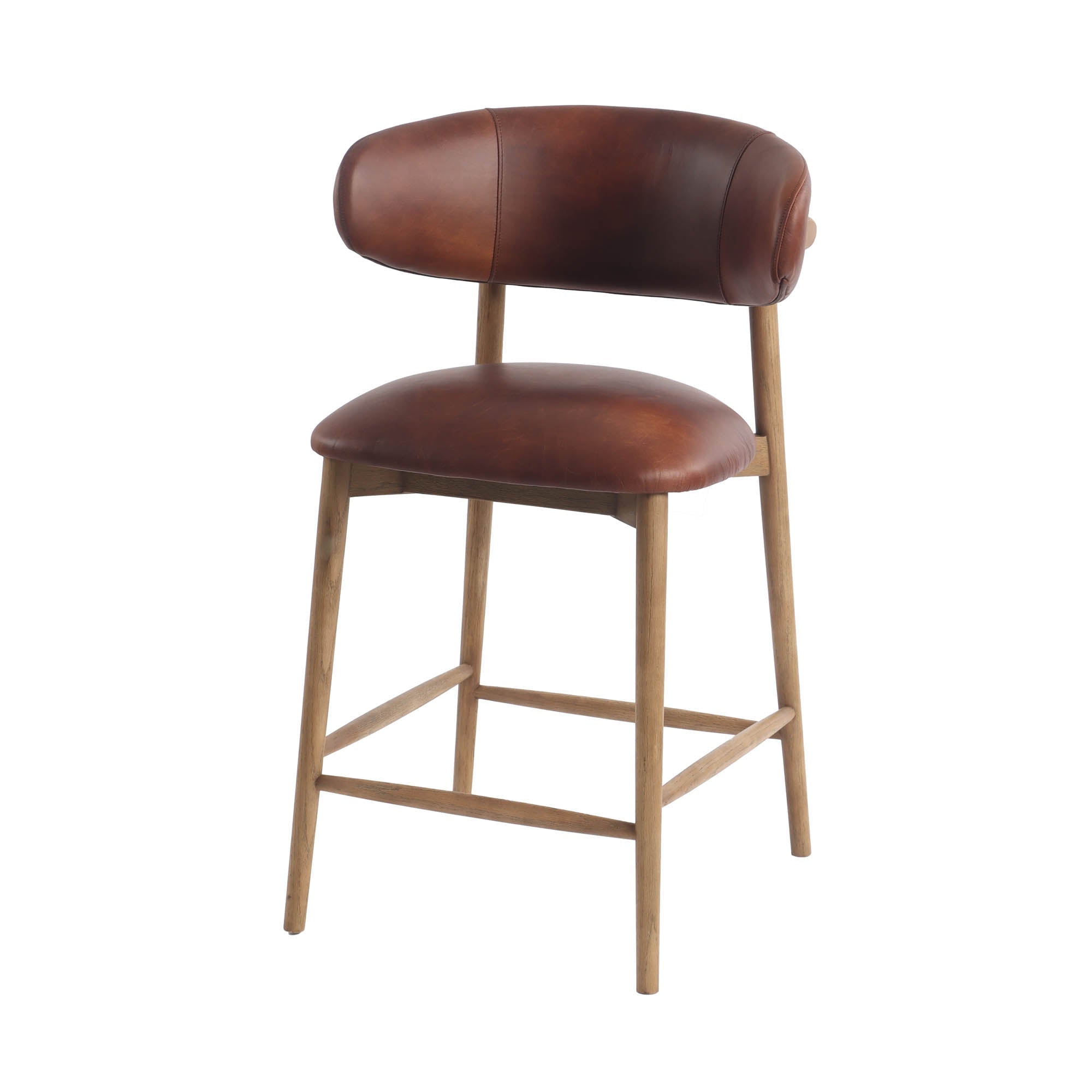 Milo Counter Stool - Tobacco (TH) – LH Home