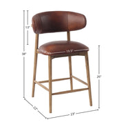 Milo Counter Stool - Tobacco