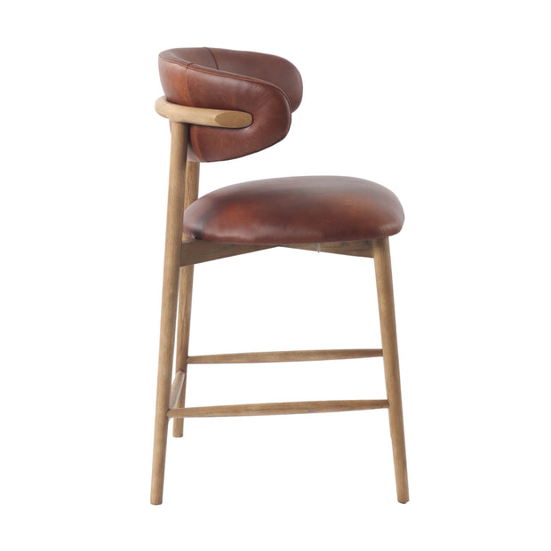 Milo Counter Stool - Tobacco