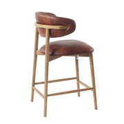 Milo Counter Stool - Tobacco