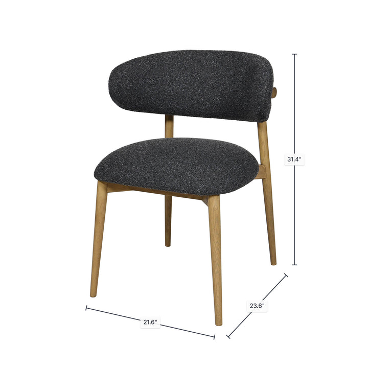 Milo Dining Chair - Cloud Storm