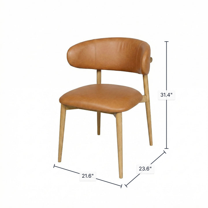 Milo Dining Chair - Tan