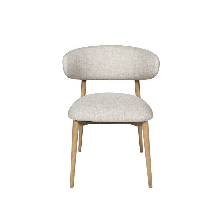 Milo Dining Chair - Vanilla Tweed