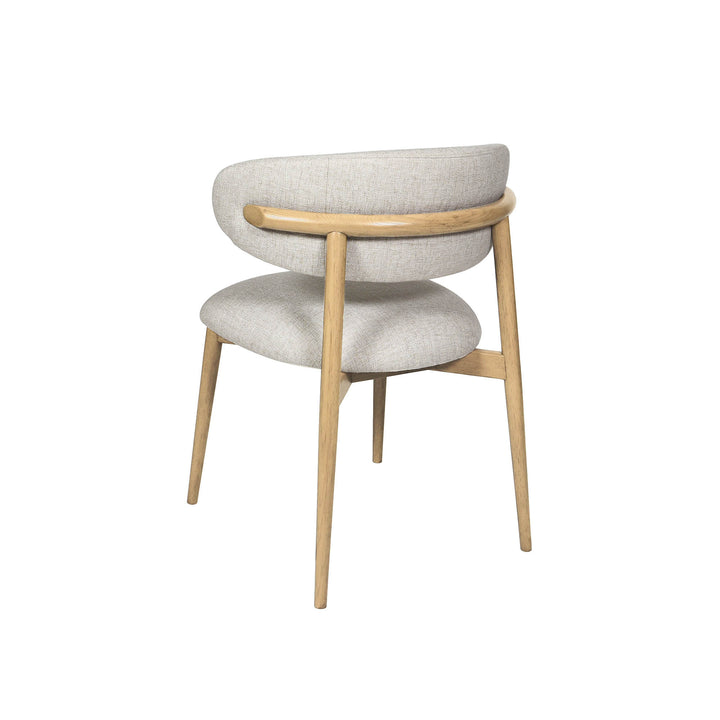 Milo Dining Chair - Vanilla Tweed