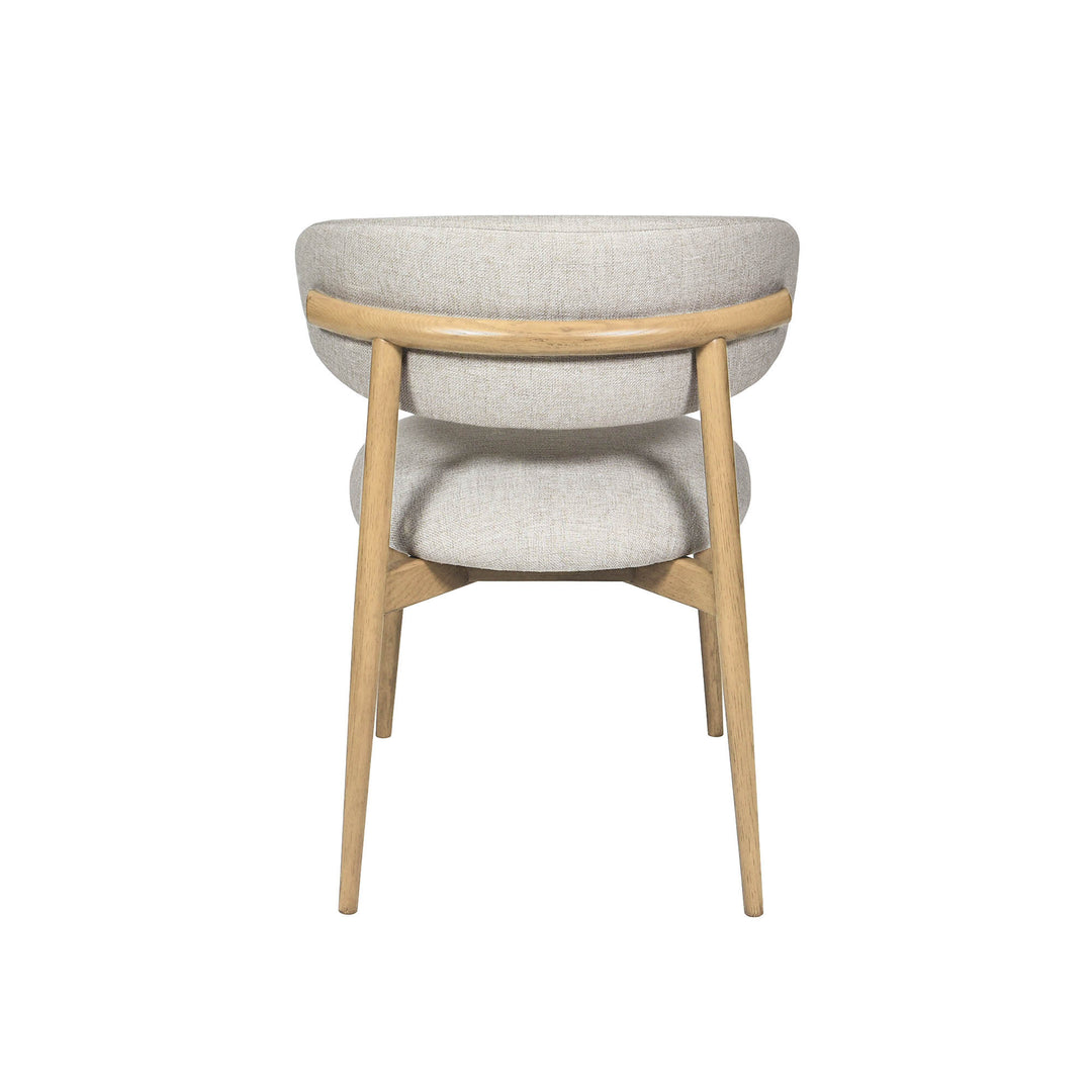 Milo Dining Chair - Vanilla Tweed